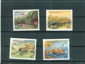 Portugal - Sc# 1653-6. 1985 Birds, Animals. MNH $6.75.