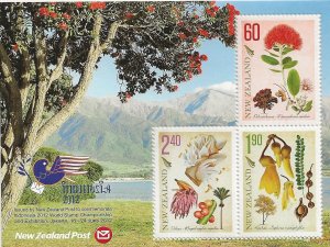 New Zealand 2396a 2012  s/s vf mint nh
