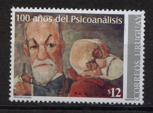 2002 Uruguay pshychoanalysis congress health doctor Cv $4.90 #1966 ** MNH