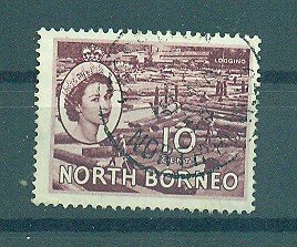 North Borneo sc# 267 used cat value $.25