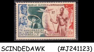 NEW CALEDONIA - 1949 75th ANNIVERSARY OF UPU - 1V - MINT HINGED