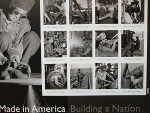 Scott #4801 BUILDING A NATION - WELDER  Sheet of 12 US Forever Stamps MNH 2013
