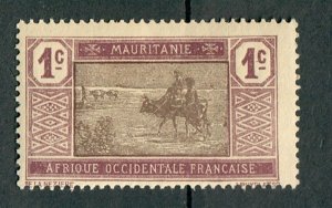 Mauritania #18 Mint Hinged single