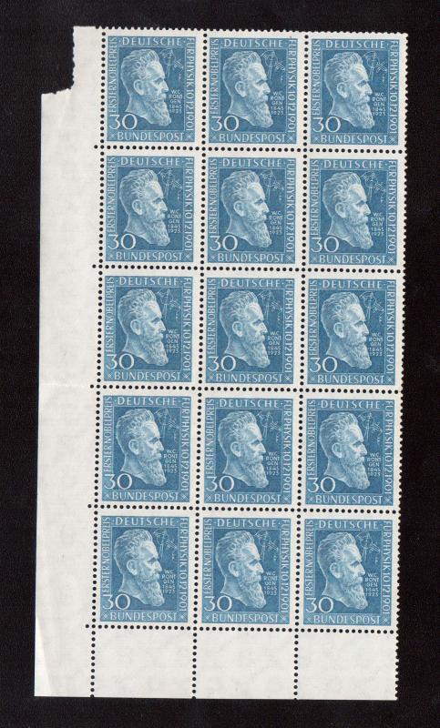 Germany #686 VF/NH Corner Block Of 15