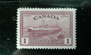 Canada #273 mint hinged hinge thin e204 8313