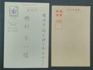 INTERIM Stationery Postcard Two Kartoepos Dai Nippon Japanese