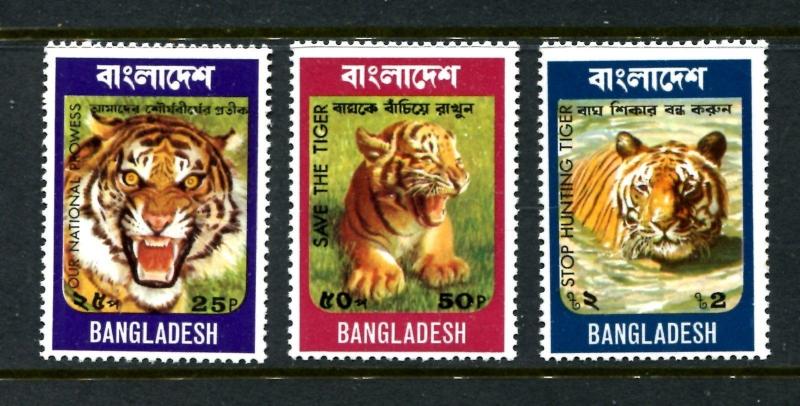 Bangladesh 69-71, MNH, Animals 1974. x22748