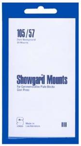 Mounts Showgard, 105/57mm (20ea. Black) (00531B)