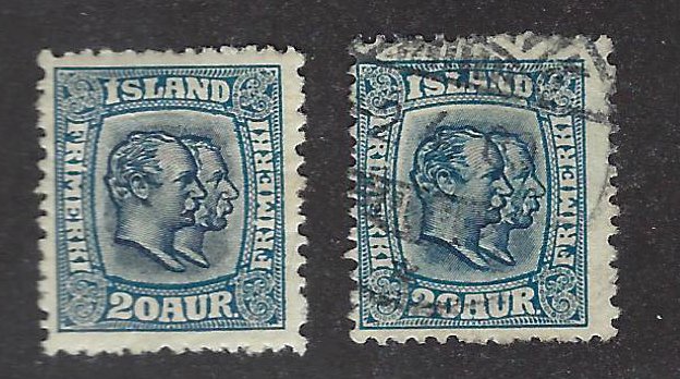 Iceland SC#79 Mint & Used Fine...Fill a spot!