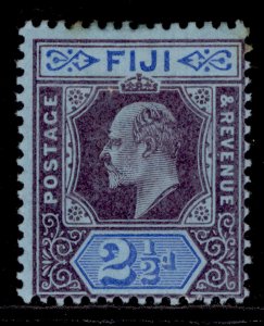 FIJI EDVII SG107, 2½d dull purple & blue/blue, M MINT. Cat £14.