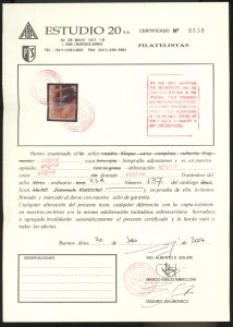 U.S. #137 USED WITH CERT