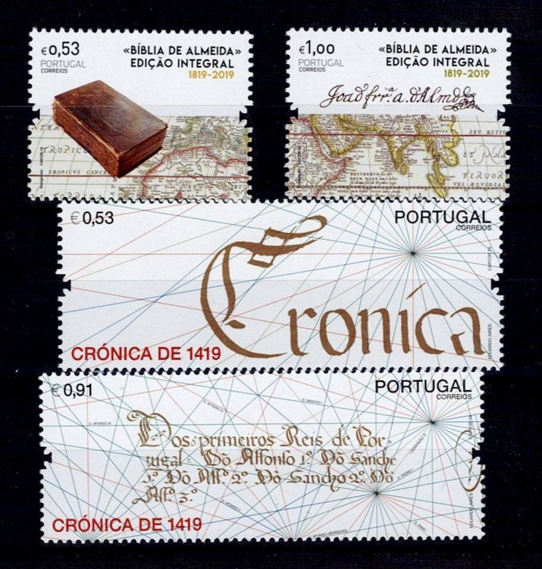 Portugal 2019 Lot MNH SC#4181-4184 MF#5188-5191