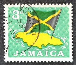 Jamaica 1964 SG221 3d used