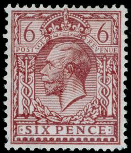 SG426a SPEC N42(1), 6d rosy mauve, LH MINT. SOMERSET.
