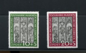 GERMANY SCOTT #B316/17 PRISTINE MINT NH--SCOTT $175.00