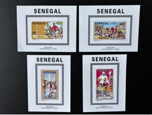1992 Senegal Mi. (Bl) 1199 - 1202 Operation Human Investment Set Setal-
