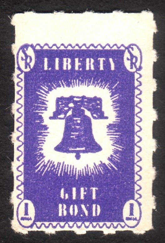 1900's, US Liberty Gift Bond stamp, MNG