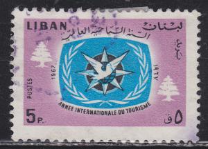 Lebanon 451 International Year of Toursim 1967