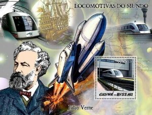 Guinea - Bissau 2005 - Maglev trains & Jules Verne s/s, Michel 3036/BL507