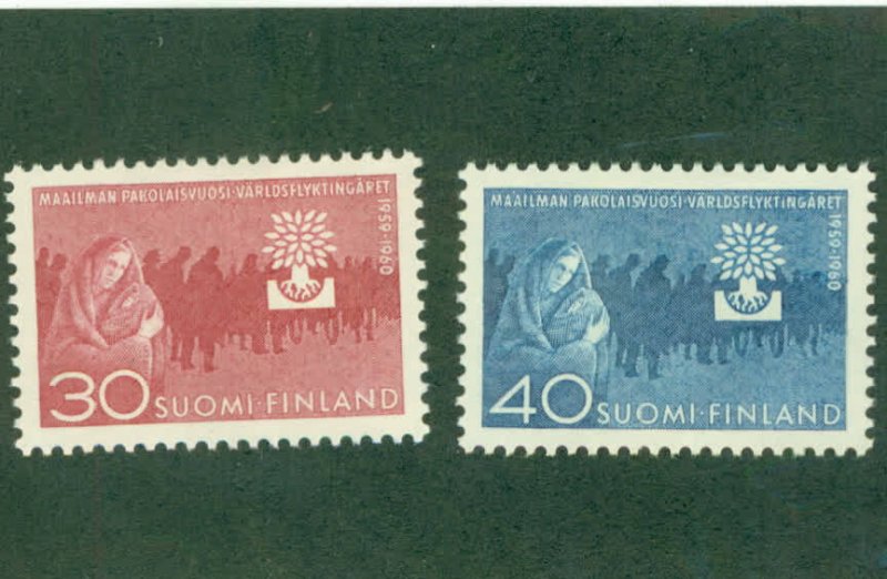 FINLAND 368-9 MNH BIN $1.80 CV $1.00