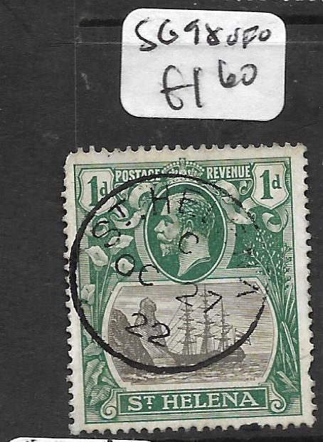 ST HELENA  (P1109B) KGV 1D SG 98  VFU