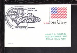 9th Old Timers Balloon Rally 1997 Cancel Cover BIN 