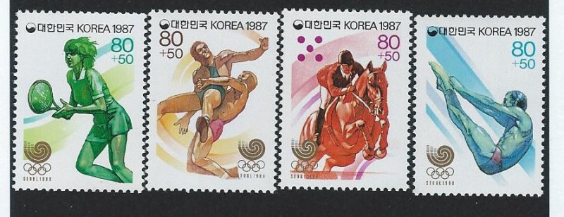 Korea MNH  sc B43-B46