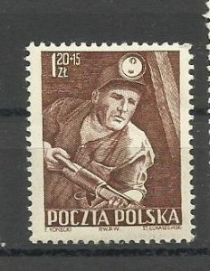 POLAND 1952 MNH