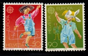 Switzerland Sc  834-35 1989  Europa stamp set mint NH