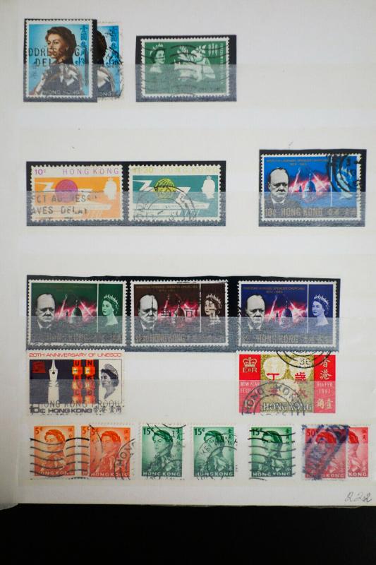 Hong Kong 1800's Stamp Collection