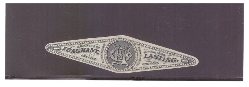 MATCH AND MEDICINE SC. RT7d E. W. HOYT & CO. PERFUMERY YE24