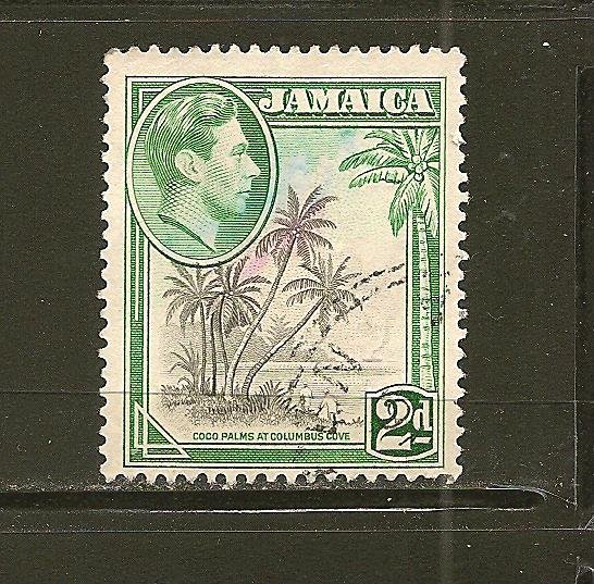 Jamaica 119 King George VI  Used