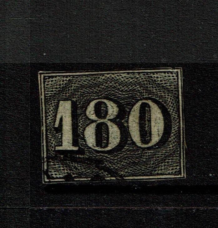 Brazil SC# 26, Used, small top nick, Hinge Remnant - Lot 090317
