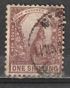#118 New South Wales Used 1 shilling
