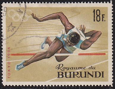 Burundi 109 XVIII Summer Olympic Games, Tokyo 1964