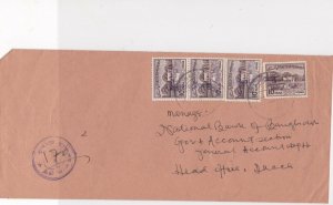 Bangladesh Overprints on Pakistan Stamps Cover ref R17591