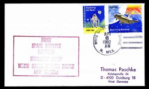 1982 FIRST SPACE SHUTTLE LANDING NORTHRUP STRIP WHITE SANDS MISSILE RG(ESP#2631)