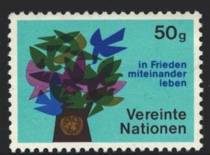 United Nations Vienna Sc#1 MNH