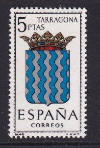 Spain   #1090  MNH  1965  Provincial Arms  5p  Tarragona