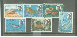 British Indian Ocean Territory #28-33 Unused Multiple (Bird)