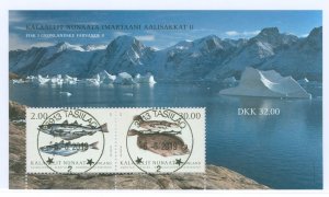 Greenland #806b Used Souvenir Sheet