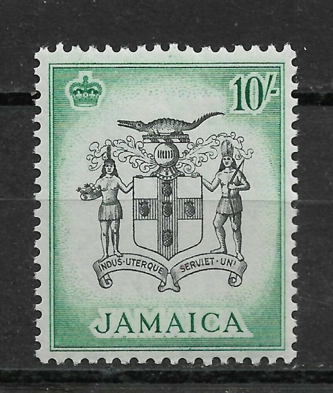 Jamaica 1956 Arms of Jamaica, High Values 4 stamps ,Scott # 171-174 VF MNH**OG
