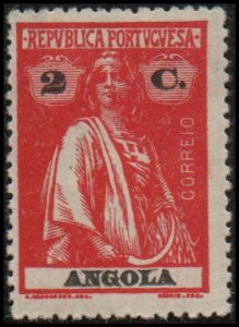 Angola 122 - Mint-H - 2c Ceres (Perf 15x14) (1914) (cv $3.25)