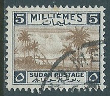 Sudan, Sc #67, 5m Used