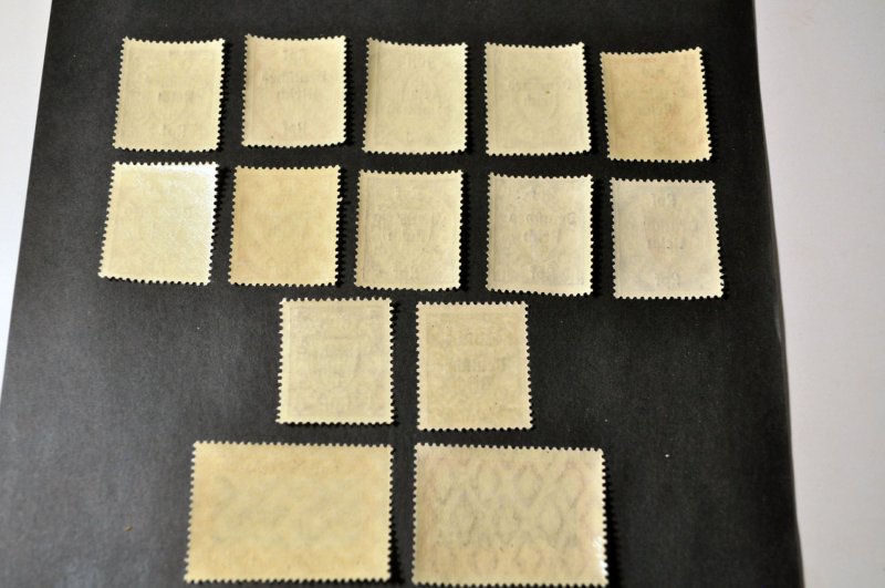 Danzig sc# 241-254 MH OG set 1939 Mint unused light hinging 241-54