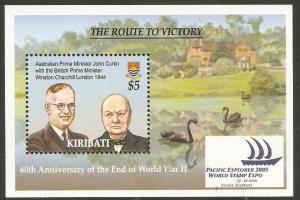 2005 Kiribati Scott 868 Prime Ministers MNH