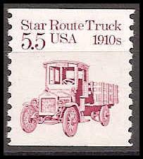 # 2125 MINT NEVER HINGED STAR ROUTE TRUCK