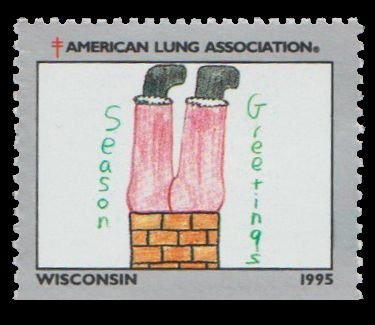 USA 1995 VINTAGE CINDERELLA STAMP. # 062