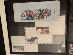 Golden Moments Collection of US 1984 Commemorative Olympic Issues