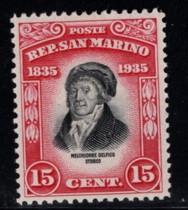 San Marino Scott 172 MH* from 1935 Delfico set CV$42.50